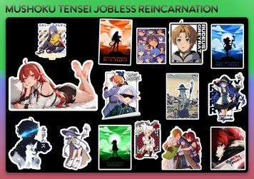 Набор стикеров Mushoku Tensei Jobless Reincarnation 0050 фото